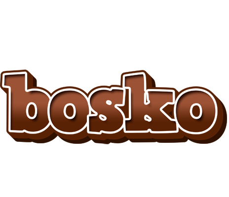 Bosko brownie logo