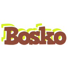 Bosko caffeebar logo