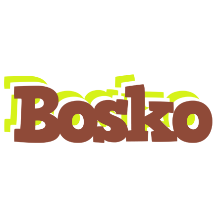Bosko caffeebar logo