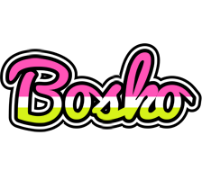 Bosko candies logo