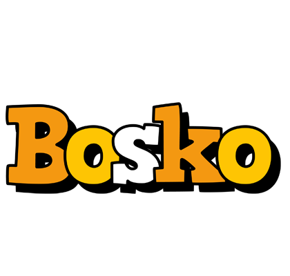 Bosko cartoon logo