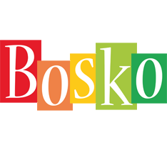 Bosko colors logo