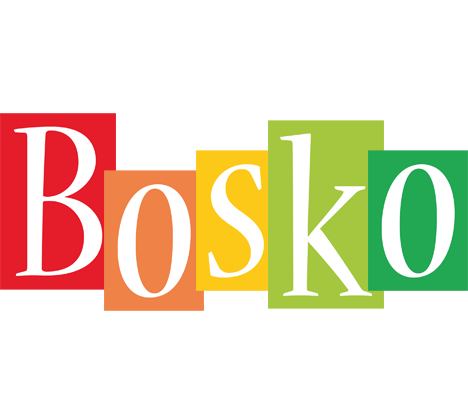 Bosko colors logo