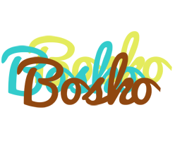 Bosko cupcake logo