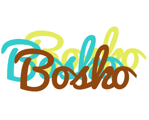 Bosko cupcake logo