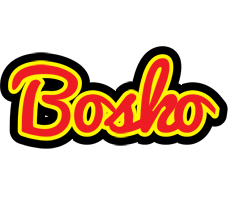 Bosko fireman logo