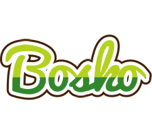 Bosko golfing logo