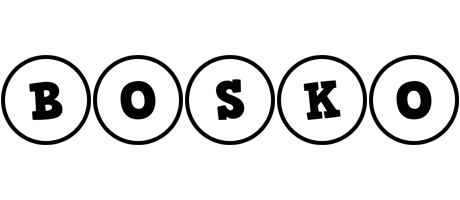 Bosko handy logo