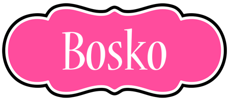 Bosko invitation logo