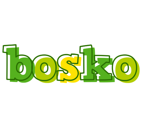 Bosko juice logo
