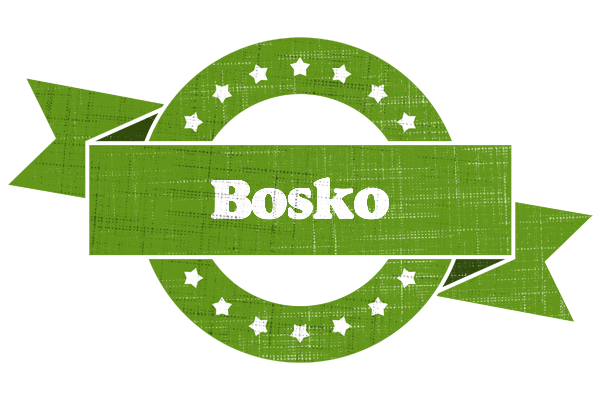 Bosko natural logo
