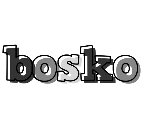 Bosko night logo