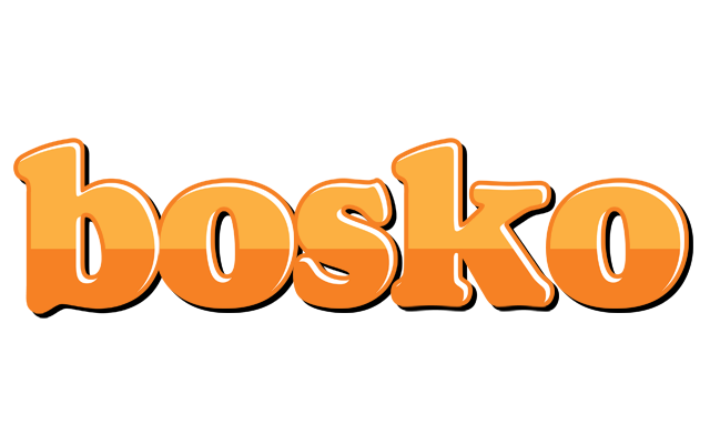 Bosko orange logo