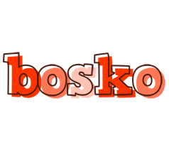 Bosko paint logo