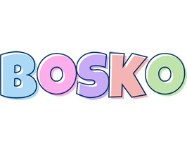 Bosko pastel logo