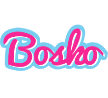 Bosko popstar logo