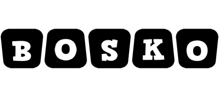 Bosko racing logo