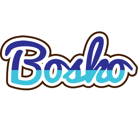 Bosko raining logo