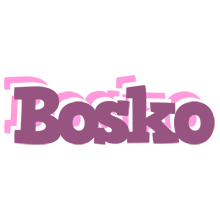 Bosko relaxing logo