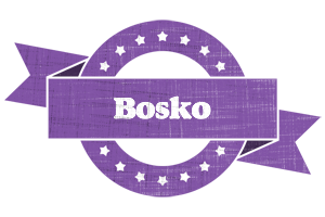 Bosko royal logo