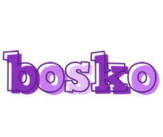 Bosko sensual logo