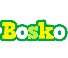 Bosko soccer logo