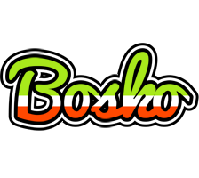 Bosko superfun logo