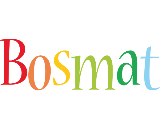 Bosmat birthday logo