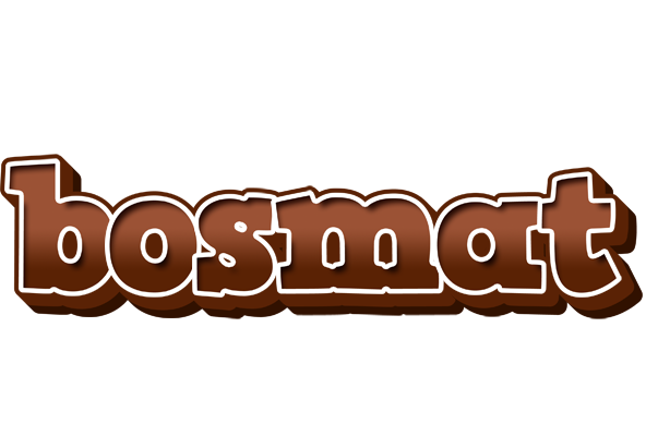 Bosmat brownie logo