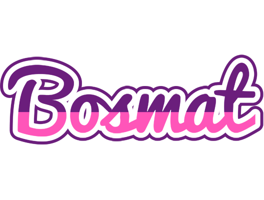 Bosmat cheerful logo