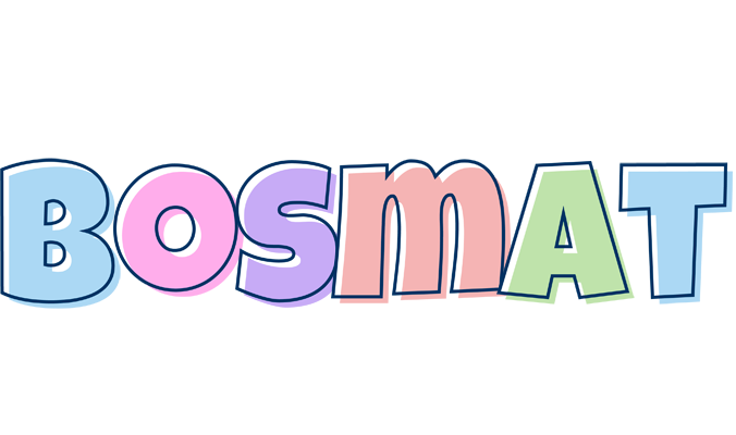 Bosmat pastel logo