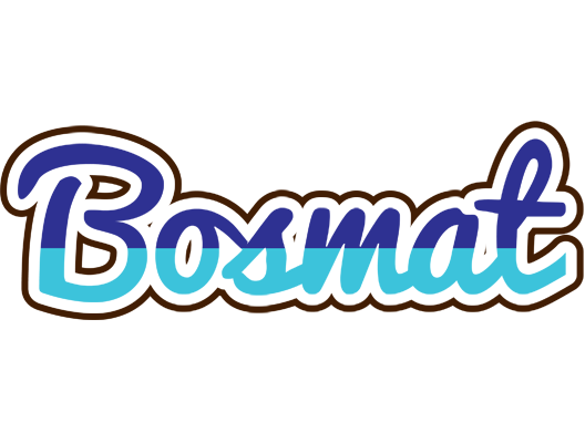 Bosmat raining logo
