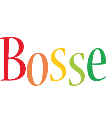 Bosse birthday logo