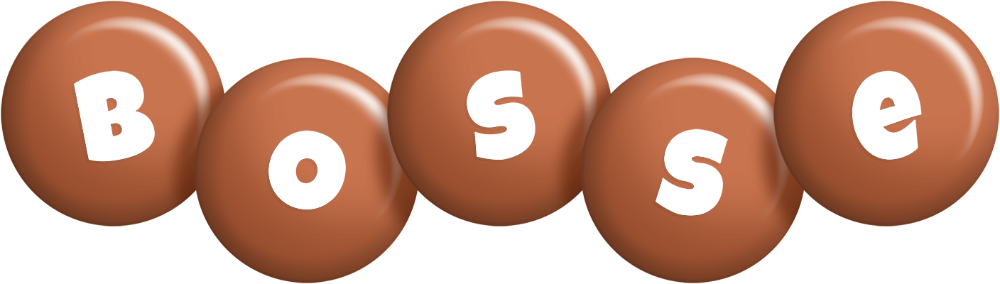 Bosse candy-brown logo