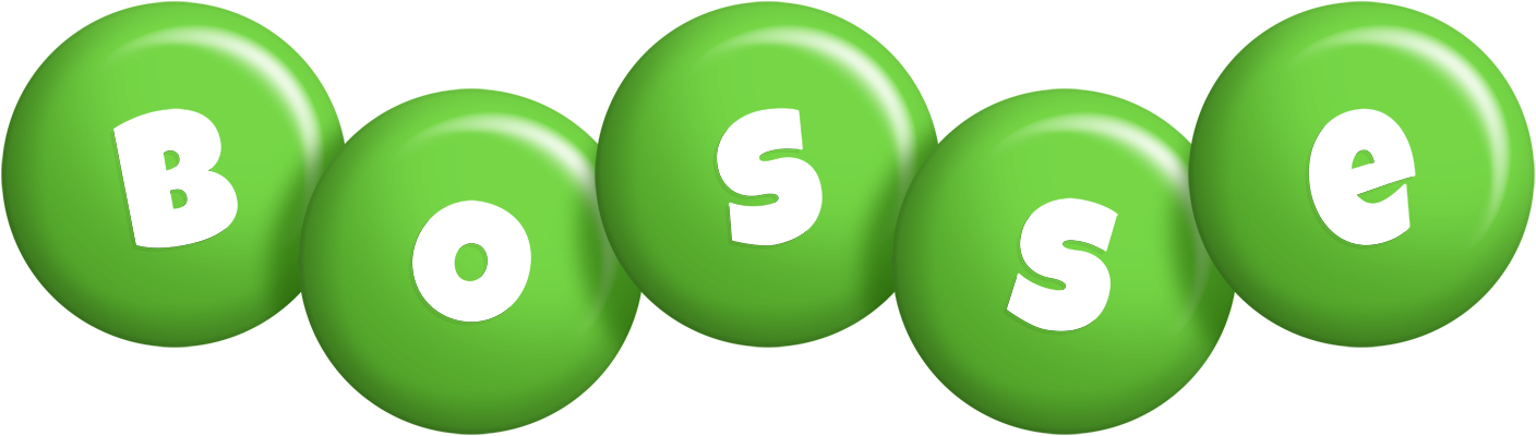 Bosse candy-green logo