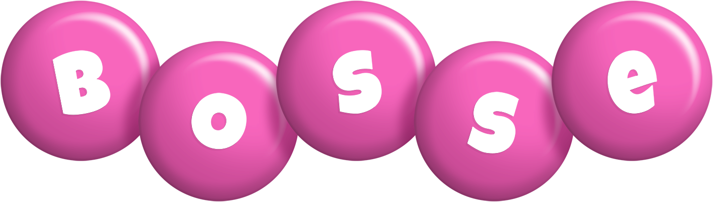 Bosse candy-pink logo