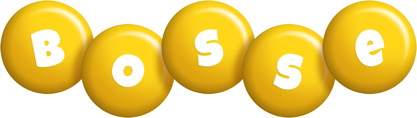 Bosse candy-yellow logo