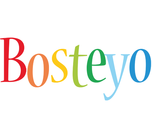 Bosteyo birthday logo