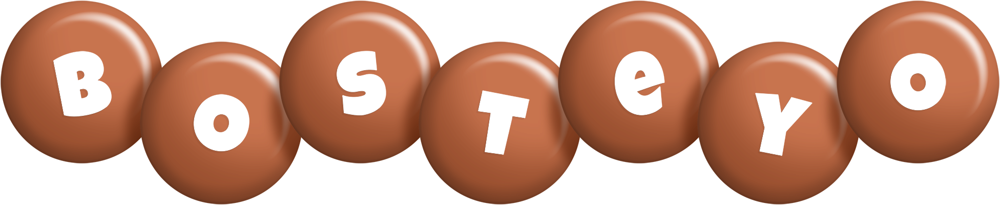 Bosteyo candy-brown logo