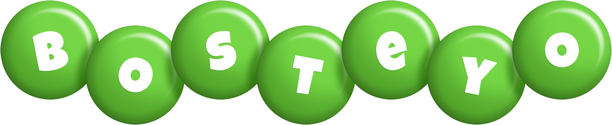 Bosteyo candy-green logo