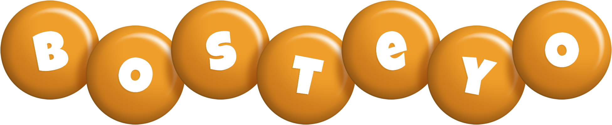 Bosteyo candy-orange logo
