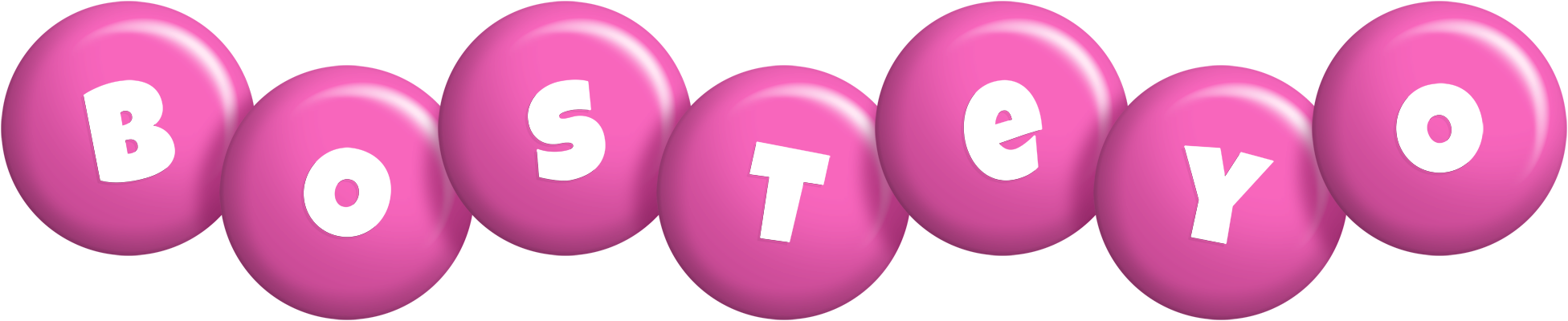 Bosteyo candy-pink logo