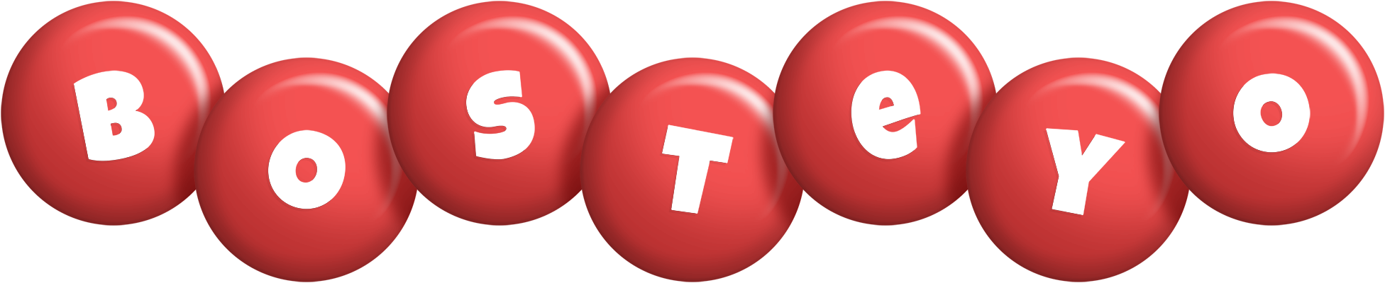 Bosteyo candy-red logo