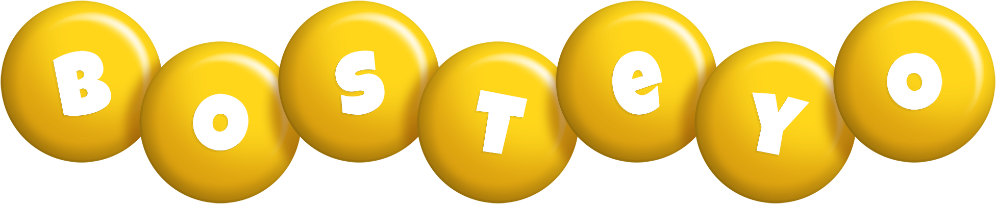 Bosteyo candy-yellow logo