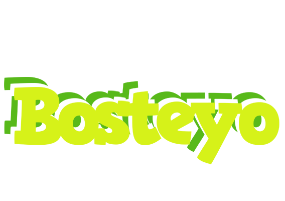 Bosteyo citrus logo