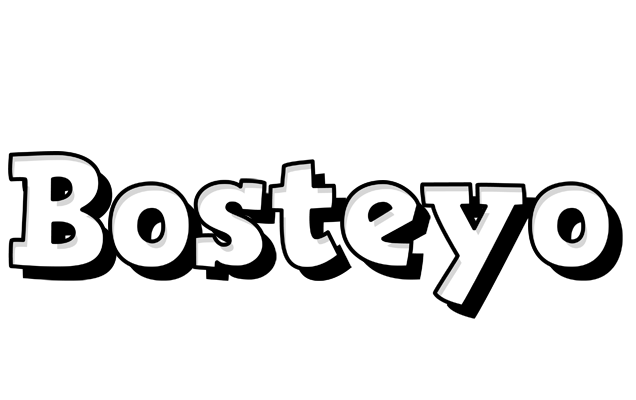 Bosteyo snowing logo