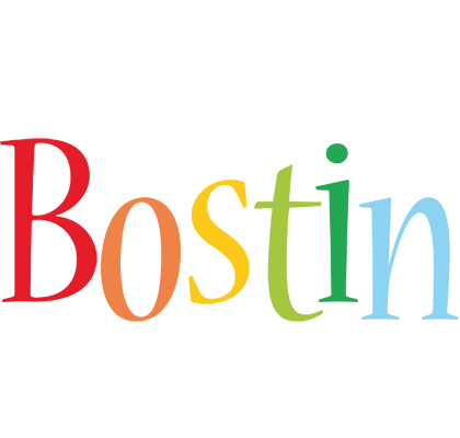 Bostin birthday logo