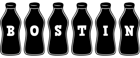 Bostin bottle logo