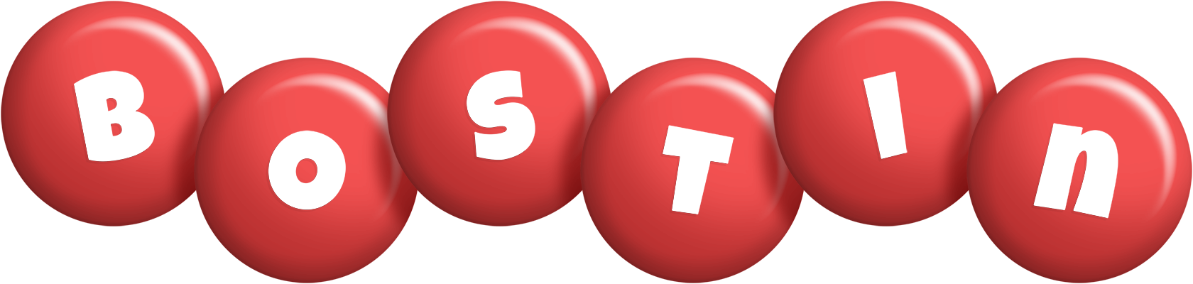 Bostin candy-red logo