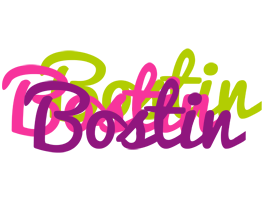 Bostin flowers logo